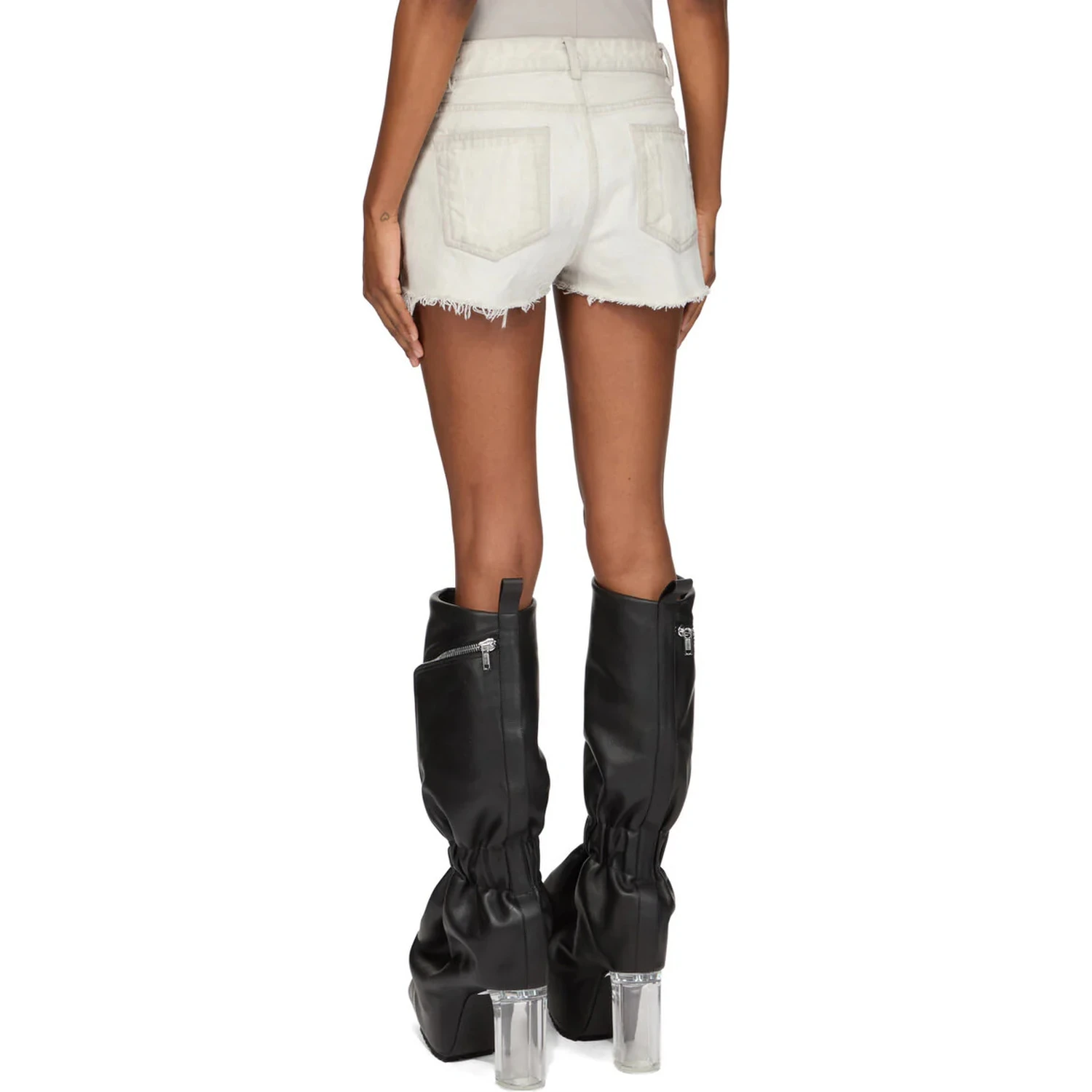 Rick Owens Shorts White