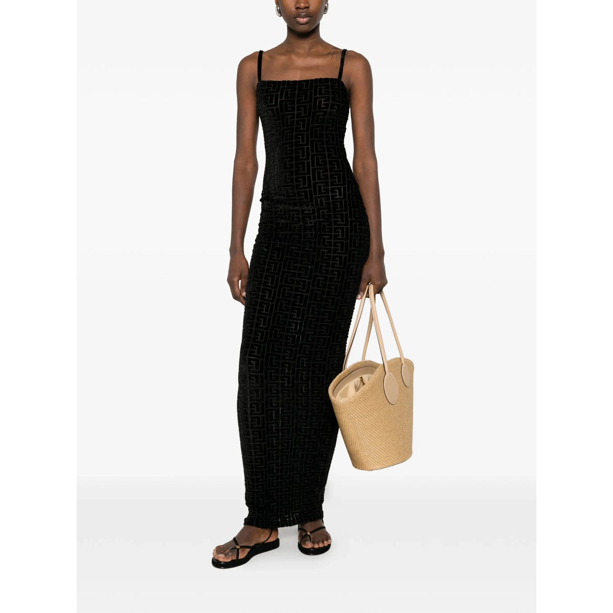 Balmain Dresses Black