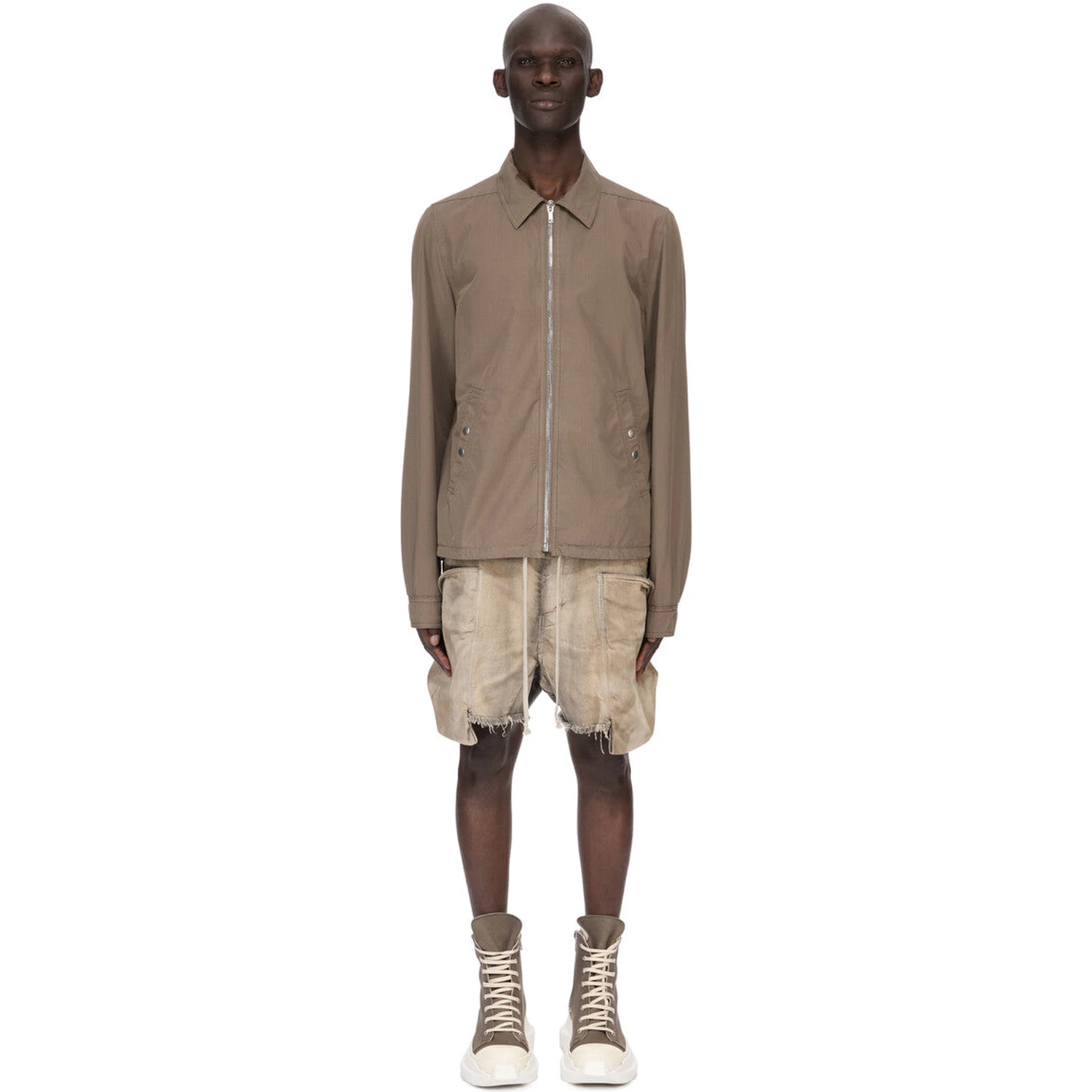 RICK OWENS DRKSHDW Shorts Brown