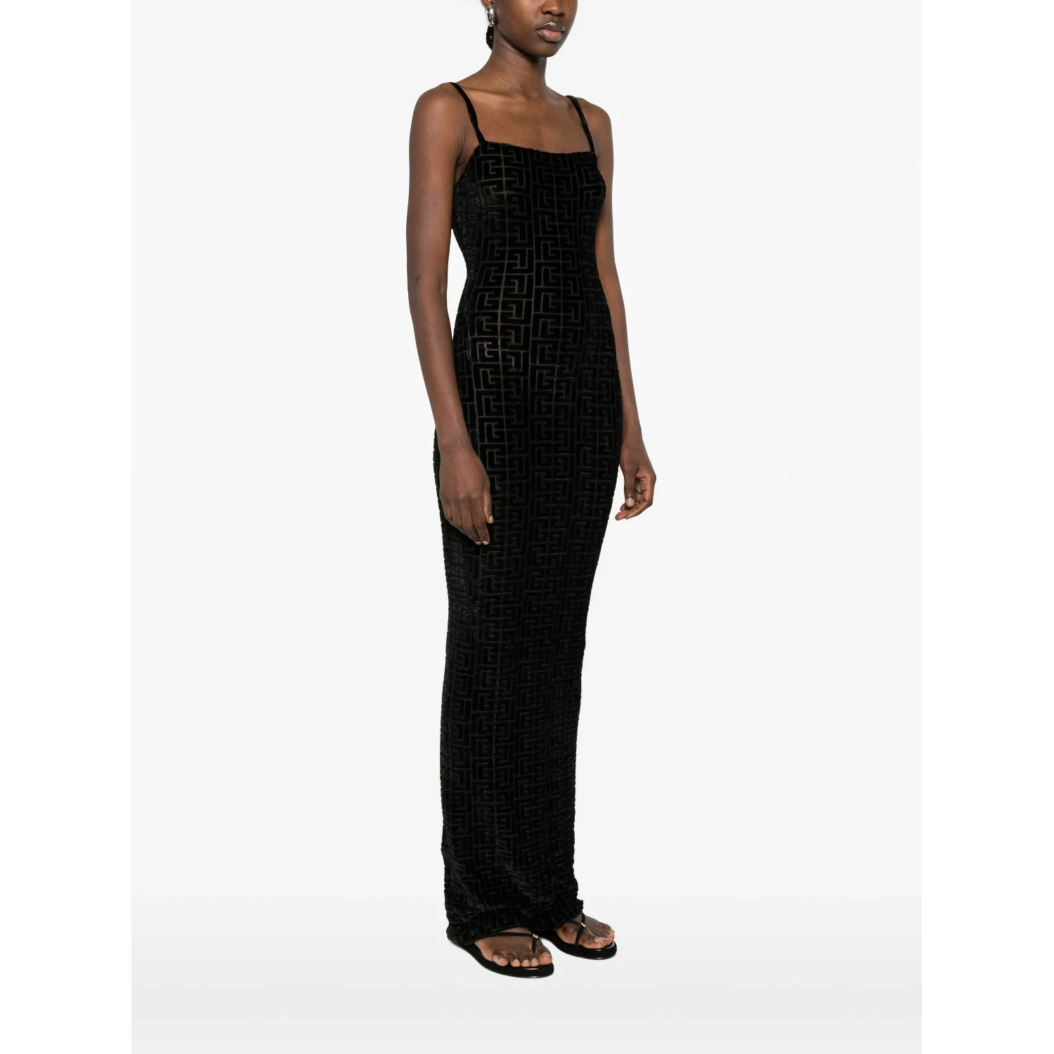 Balmain Dresses Black