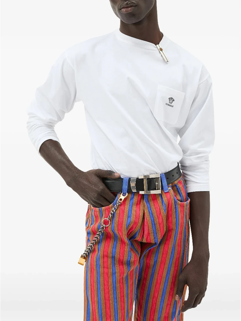 Versace T-shirts and Polos White