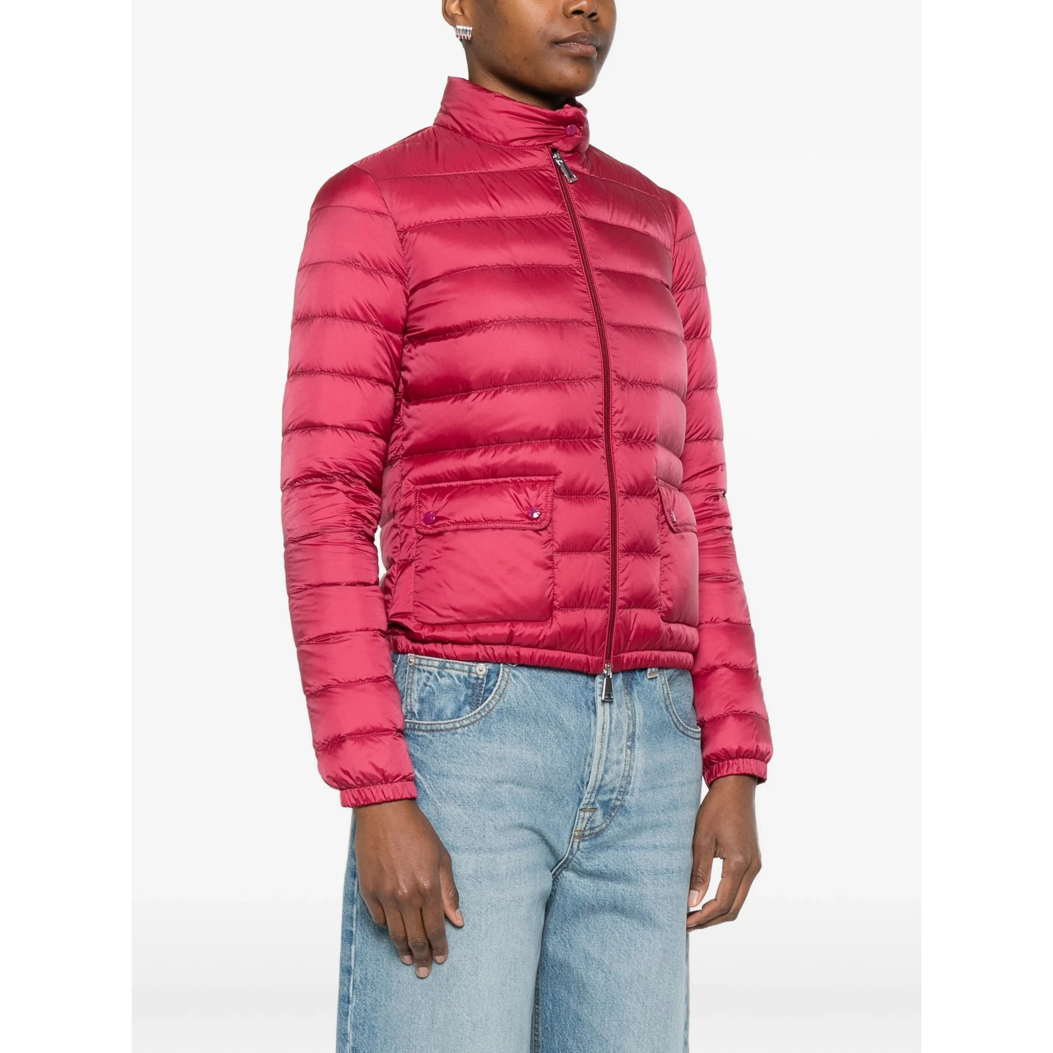Moncler Coats Fuchsia