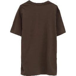 Moncler T-shirts and Polos Brown