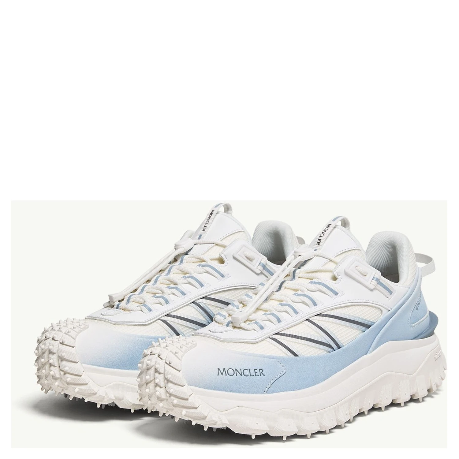 Moncler Sneakers Clear Blue