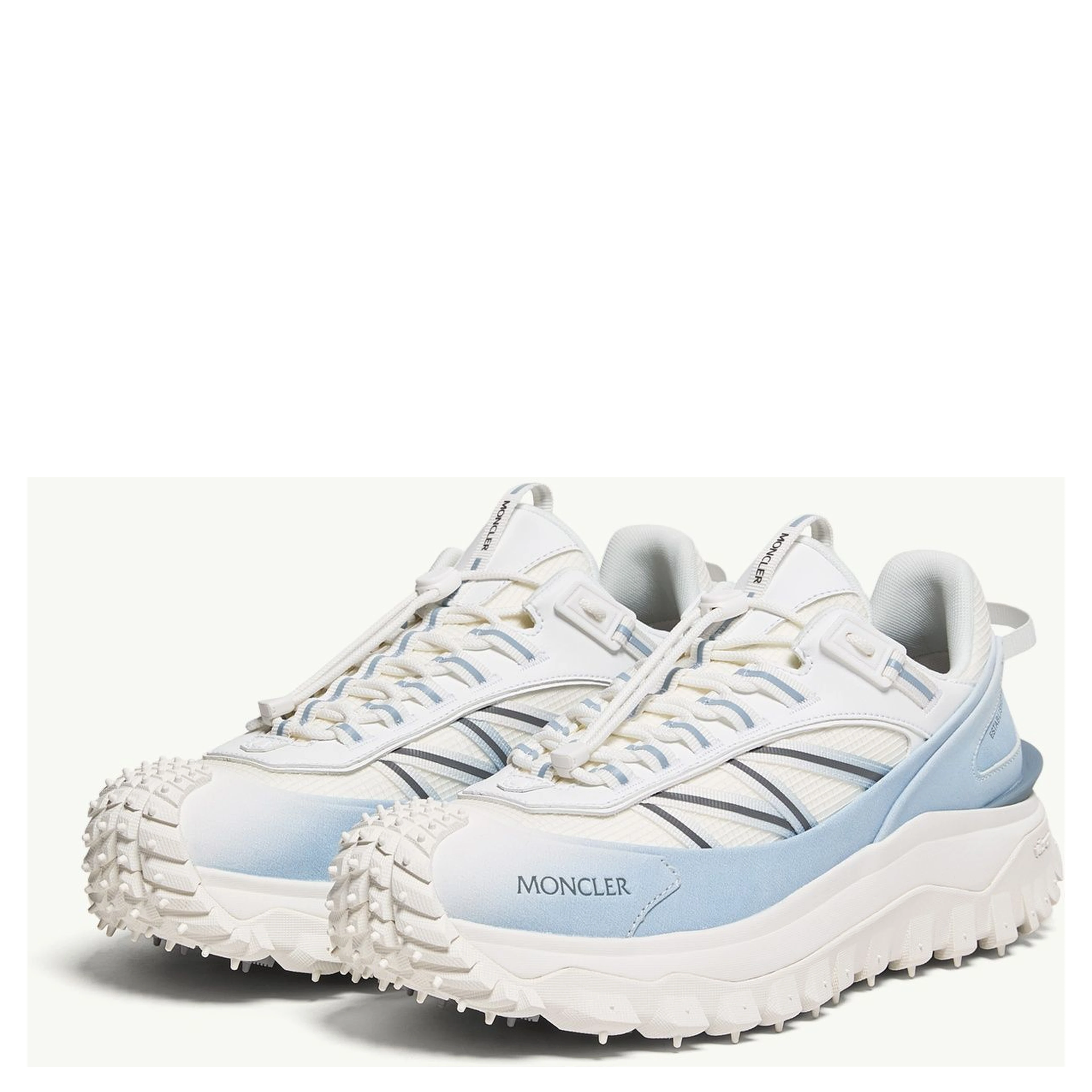 Moncler Sneakers Clear Blue
