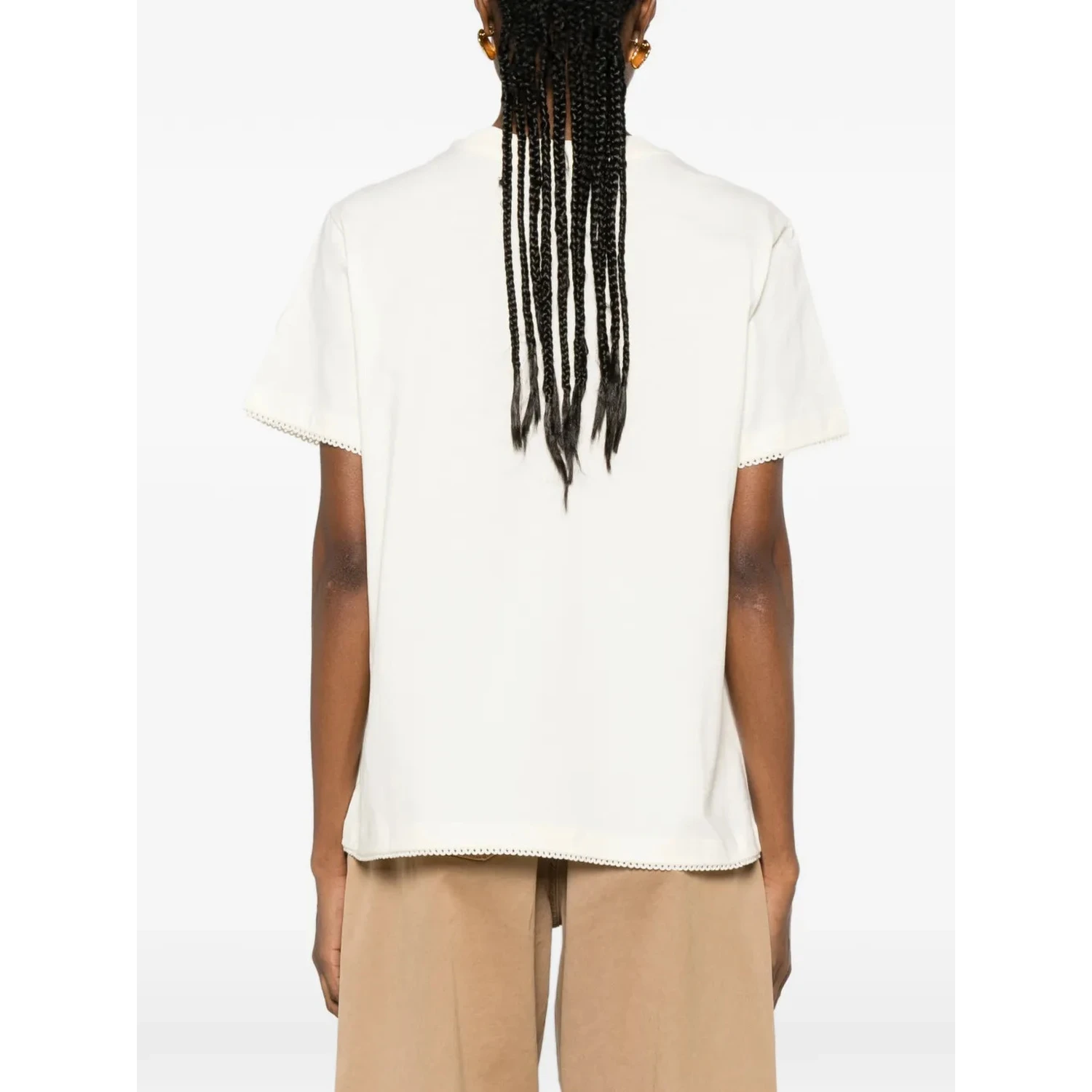 Moncler T-shirts and Polos White