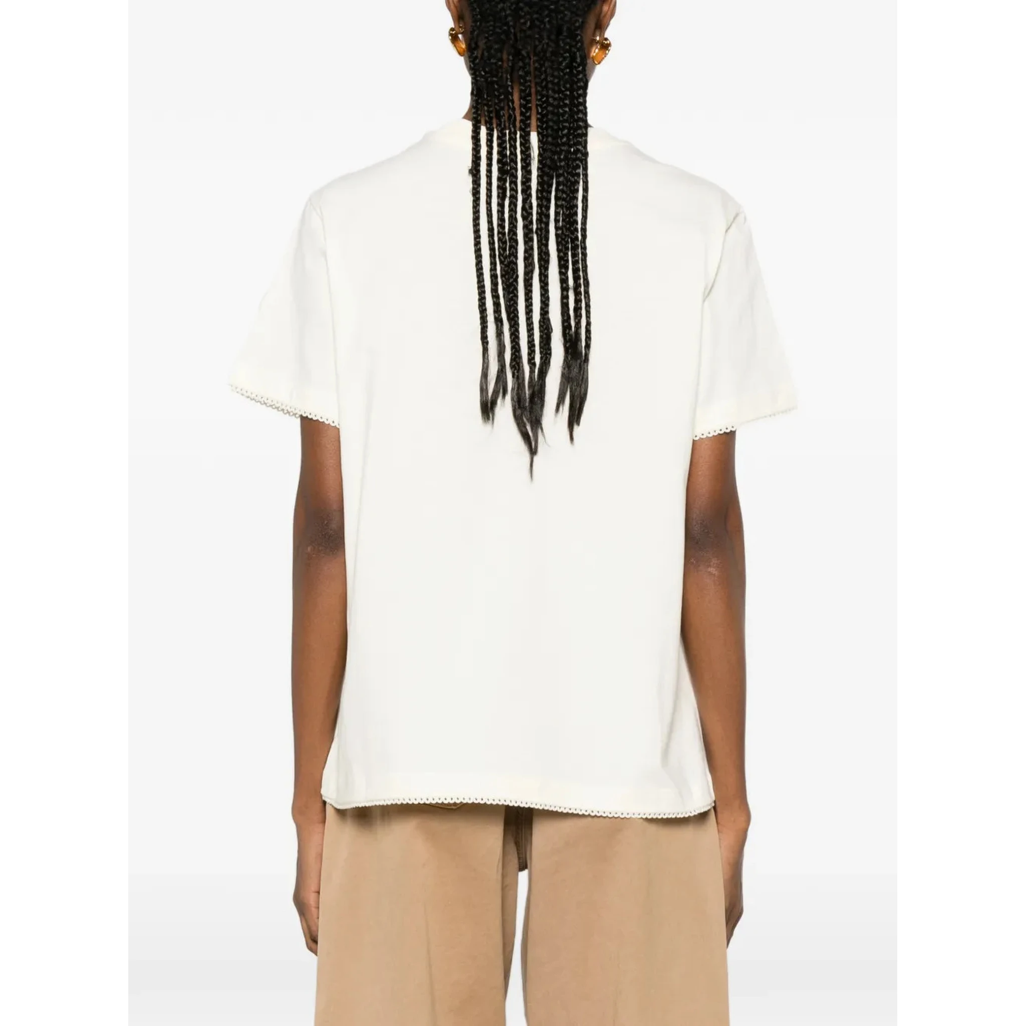 Moncler T-shirts and Polos White