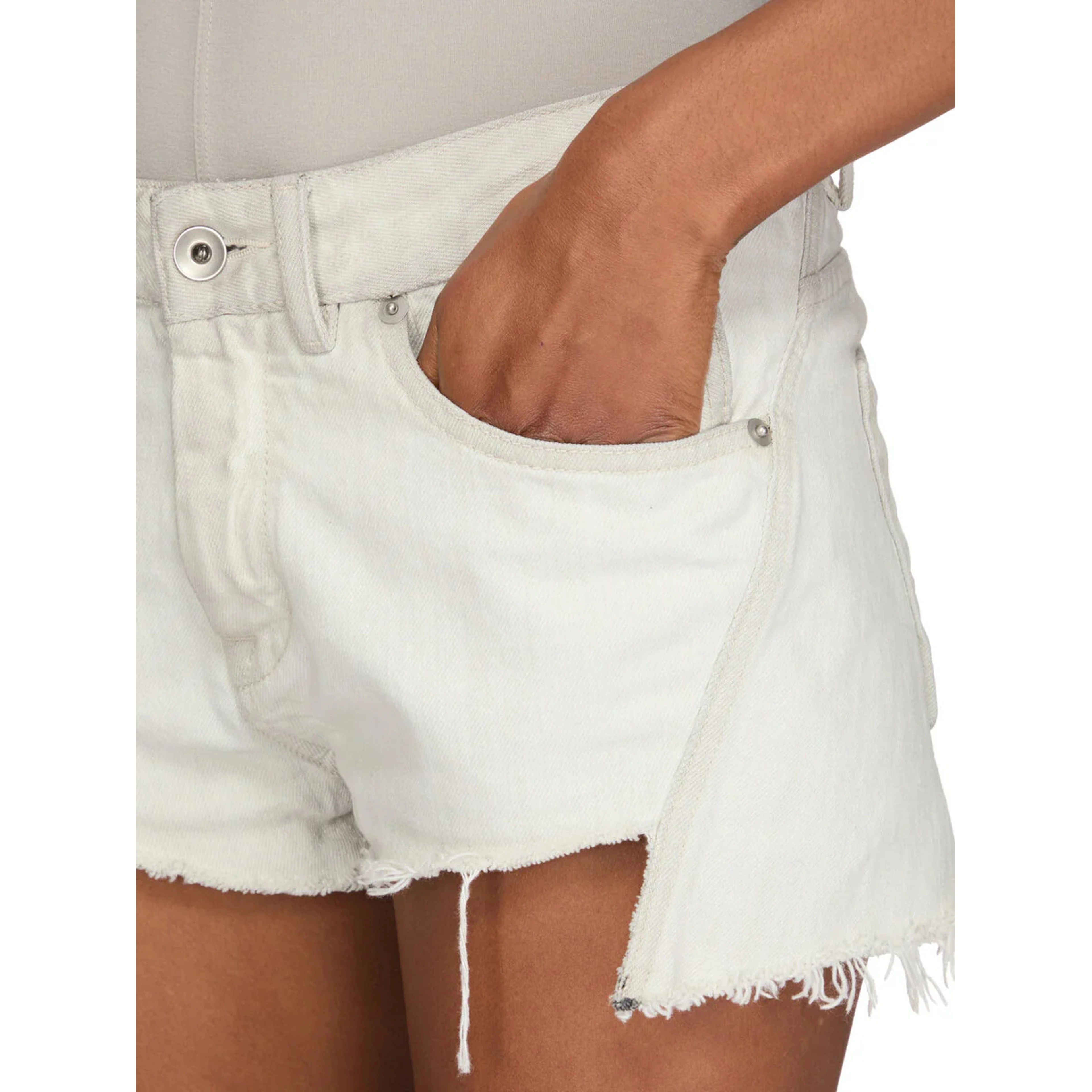 Rick Owens Shorts White