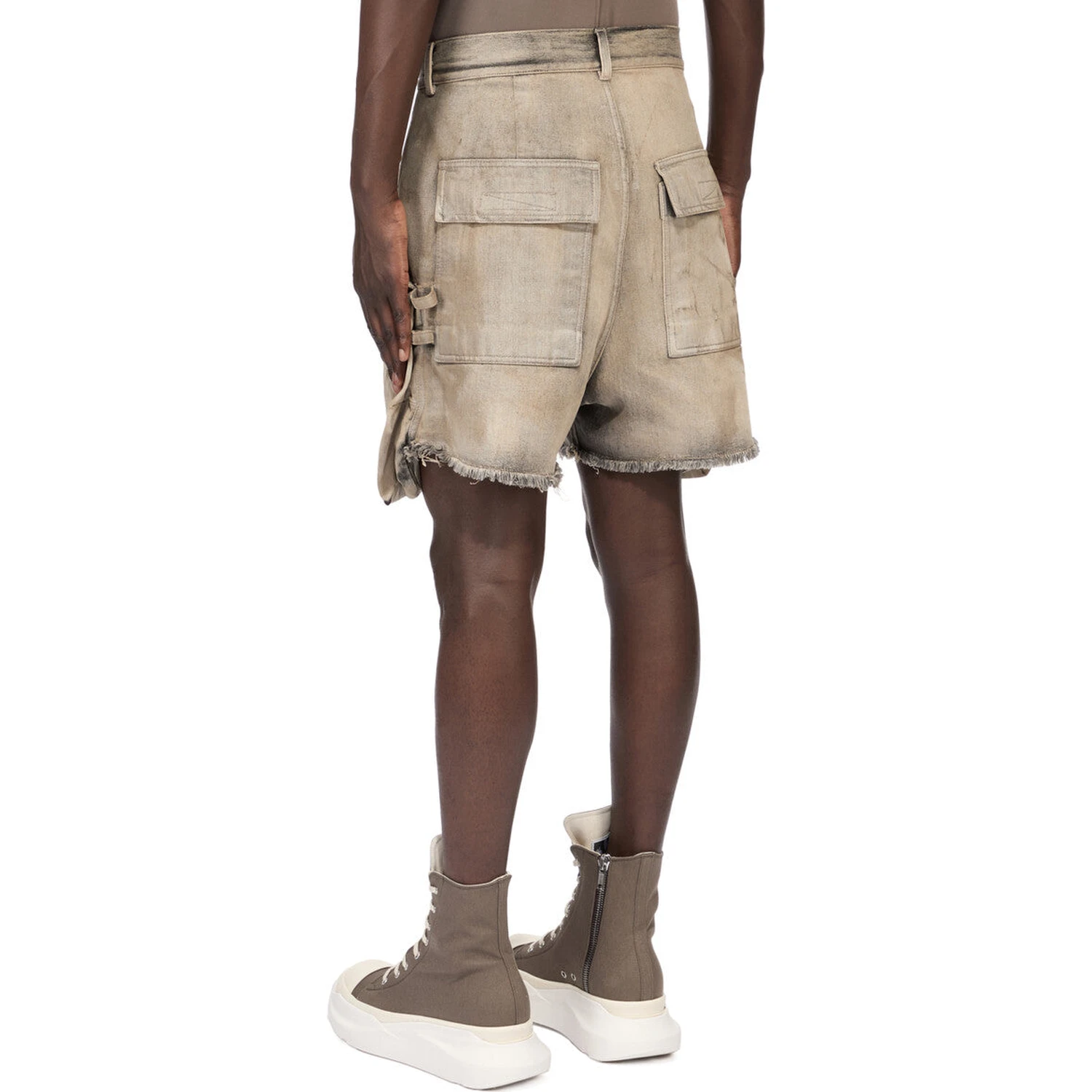 RICK OWENS DRKSHDW Shorts Brown