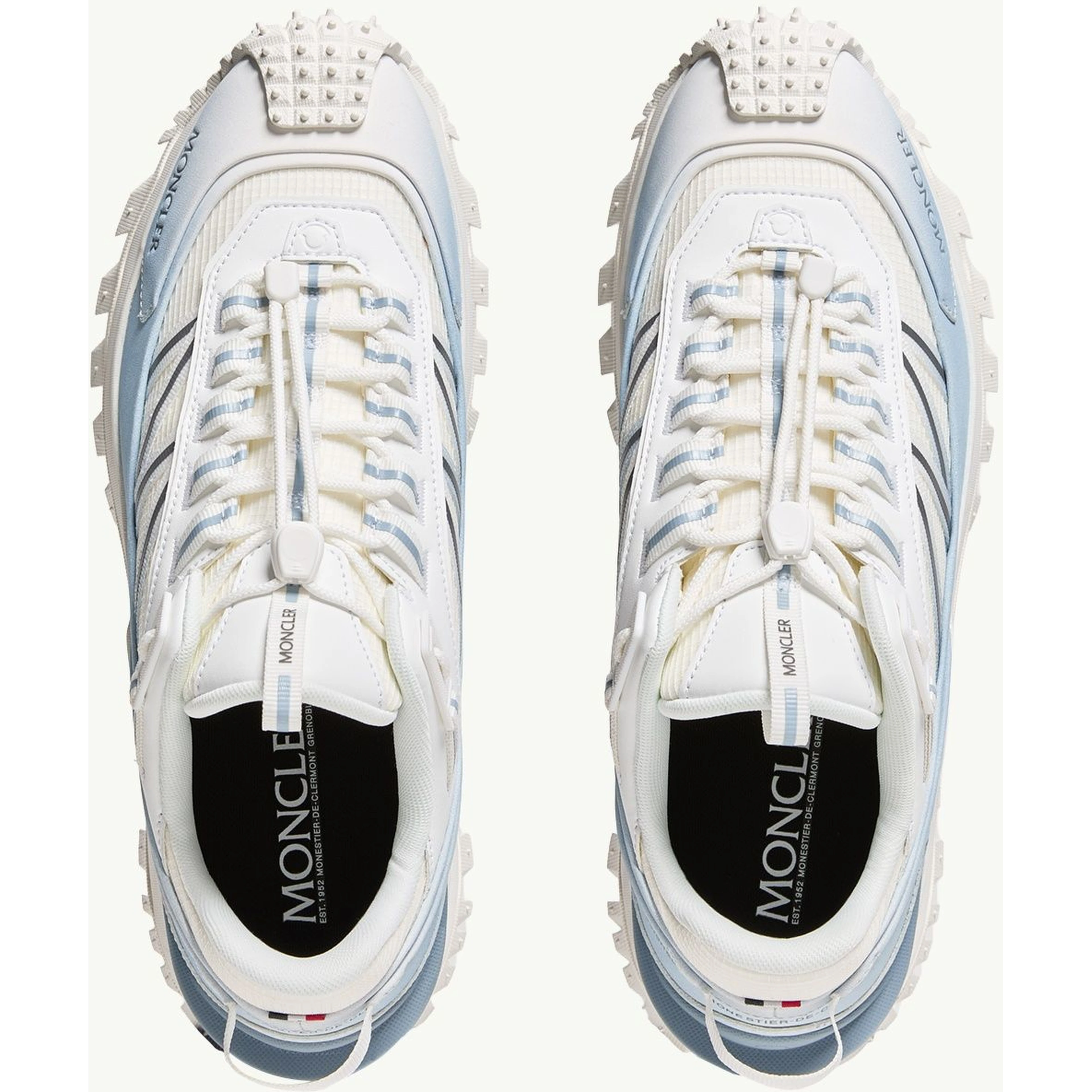 Moncler Sneakers Clear Blue