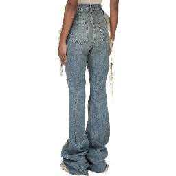جينز ريك أوينز DRKSHDW أزرق