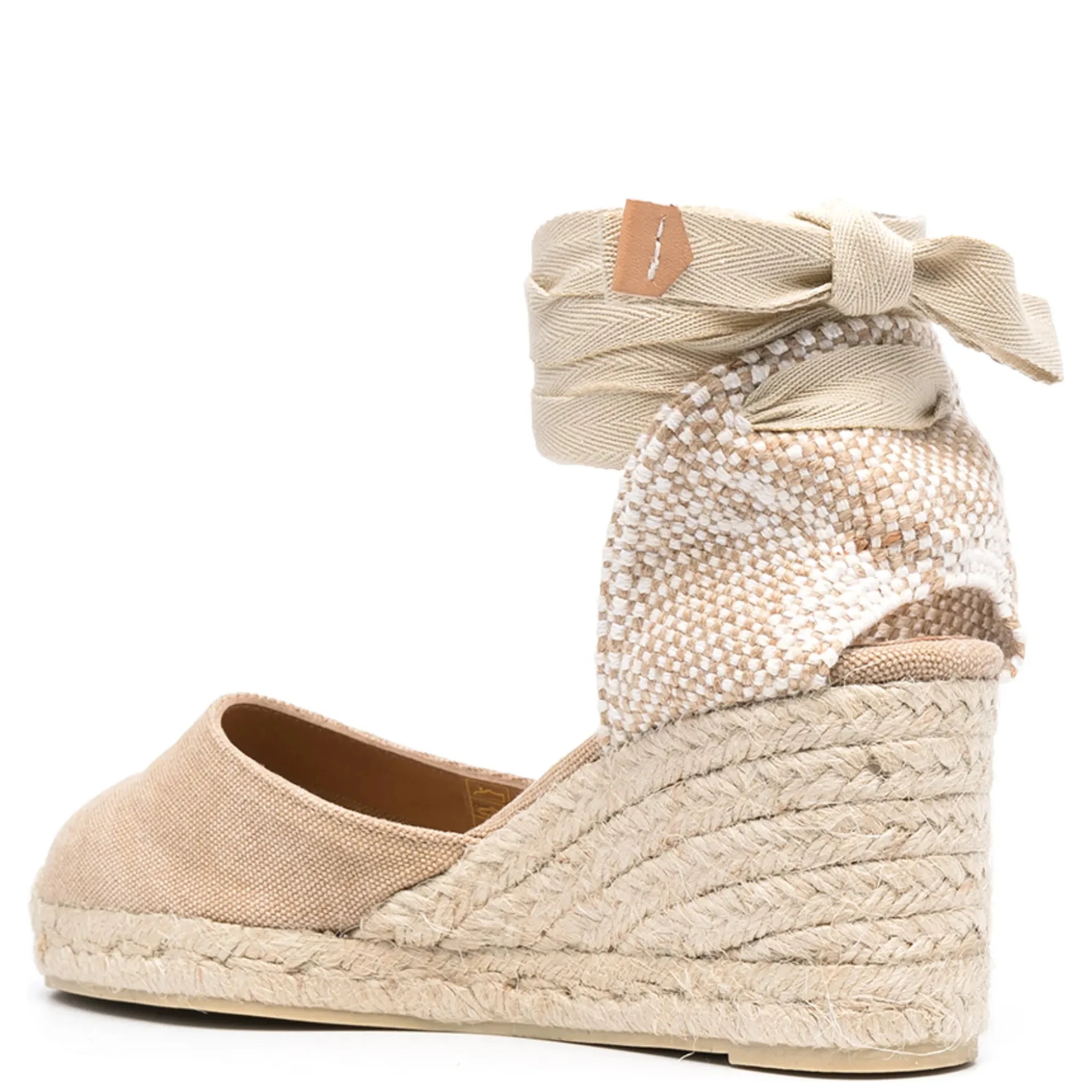 حذاء مسطح من كاستانير، بيج