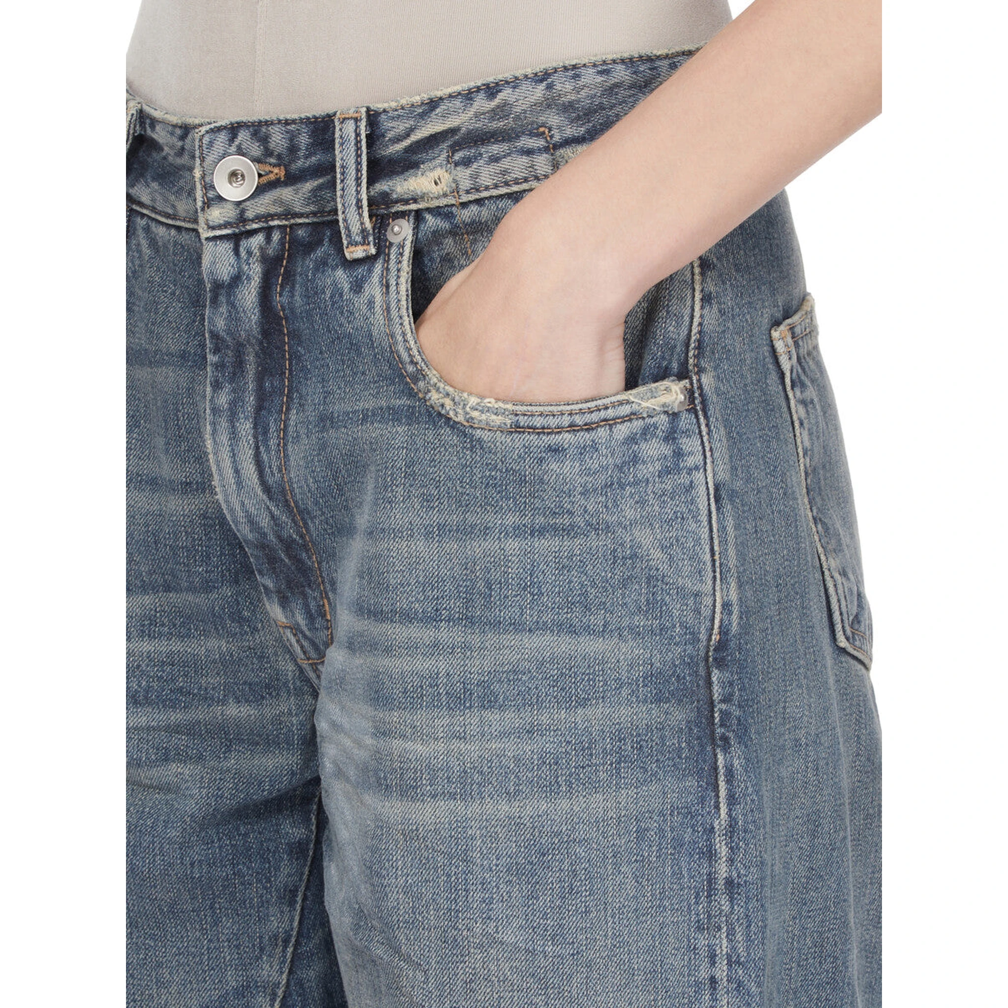 RICK OWENS DRKSHDW Jeans Blue