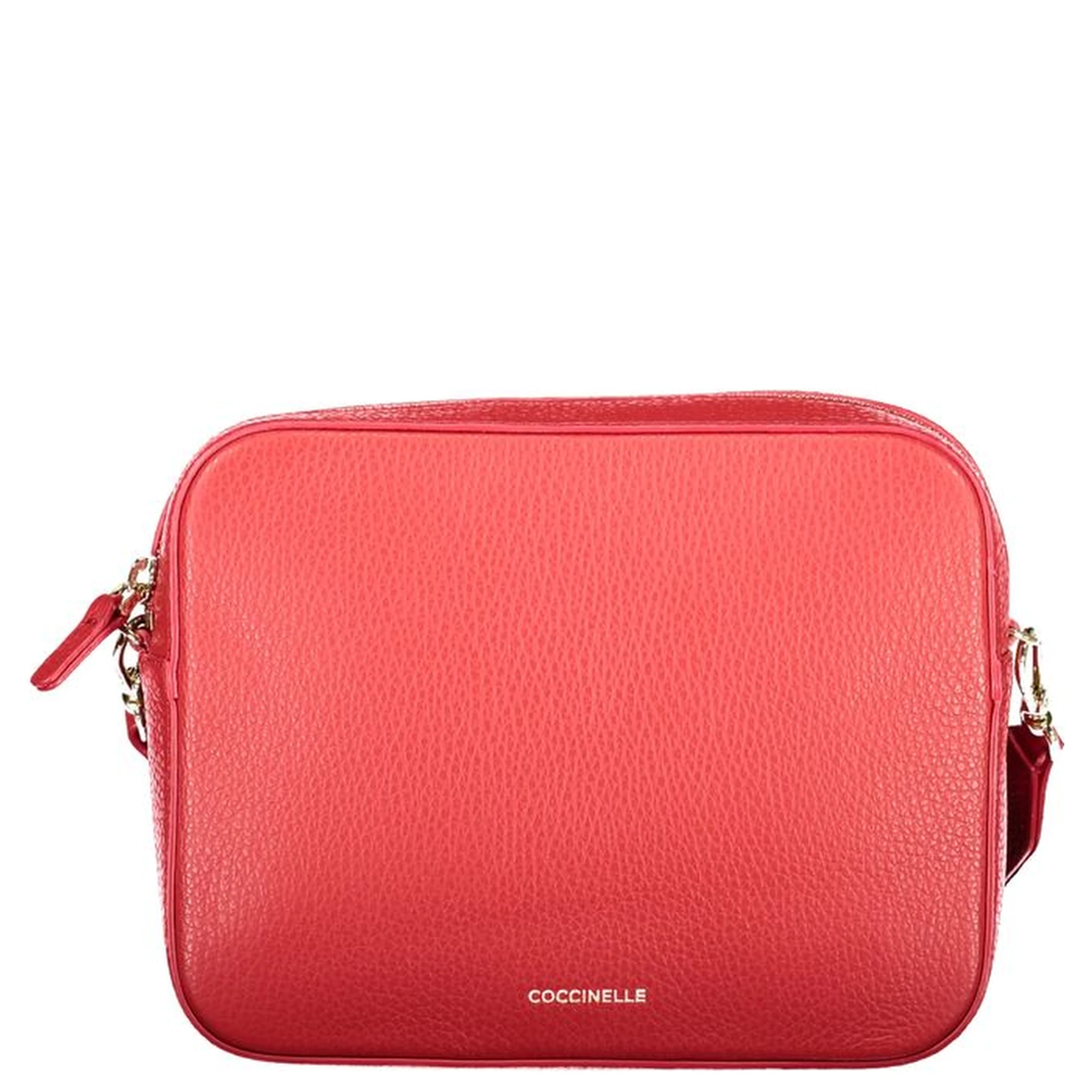 Red Leather Women Handbag