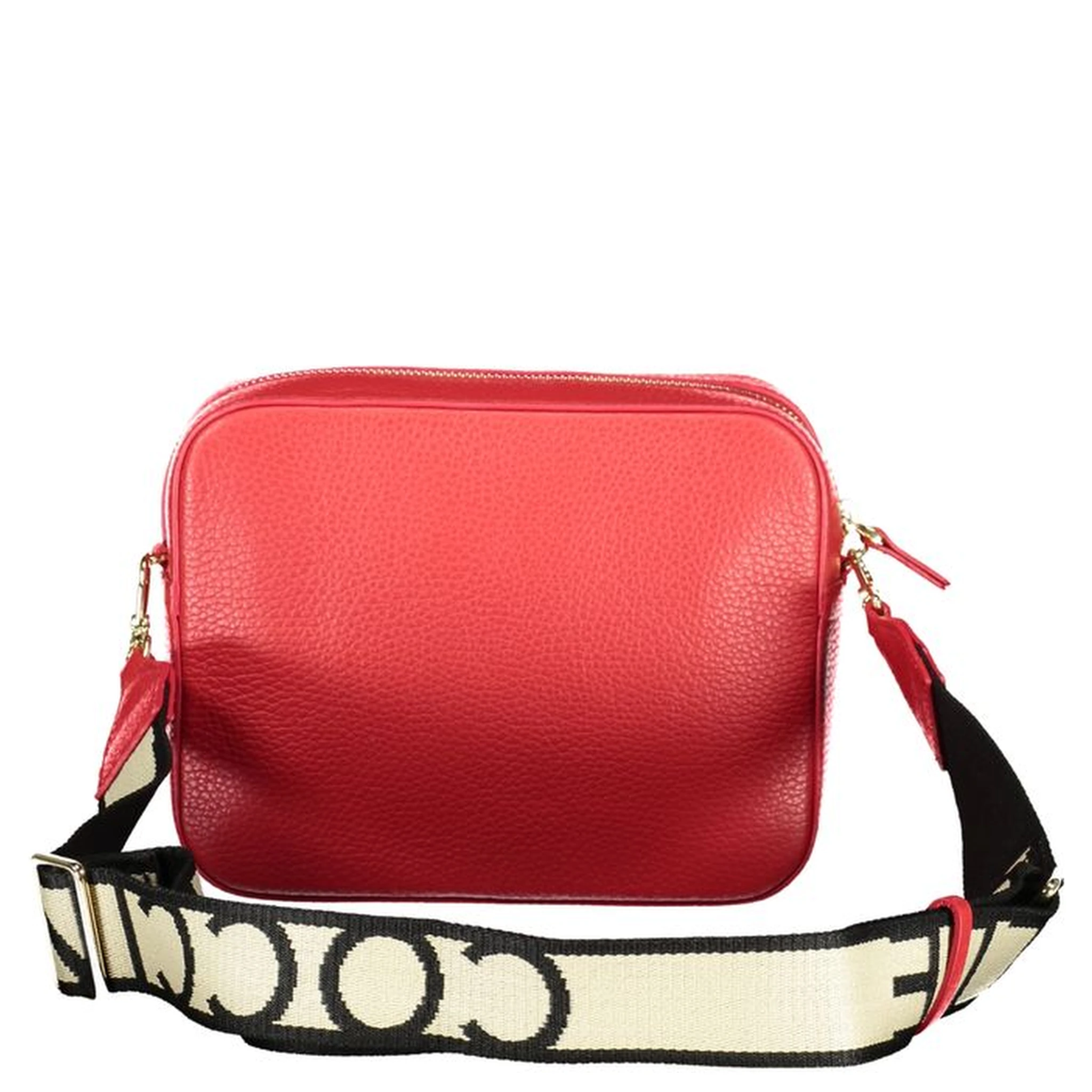 Red Leather Women Handbag