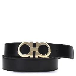Black Calf Leather Bos Taurus Regular Belt