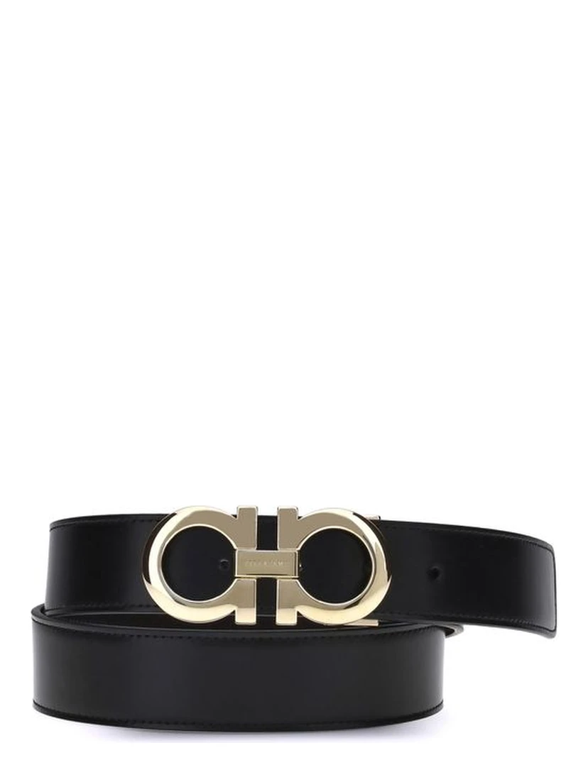 Black Calf Leather Bos Taurus Regular Belt