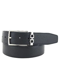 Black Calf Leather Bos Taurus Regular Belt