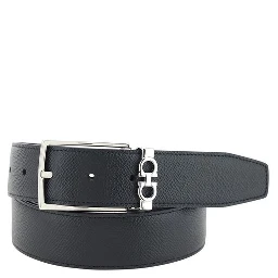 Black Calf Leather Bos Taurus Regular Belt