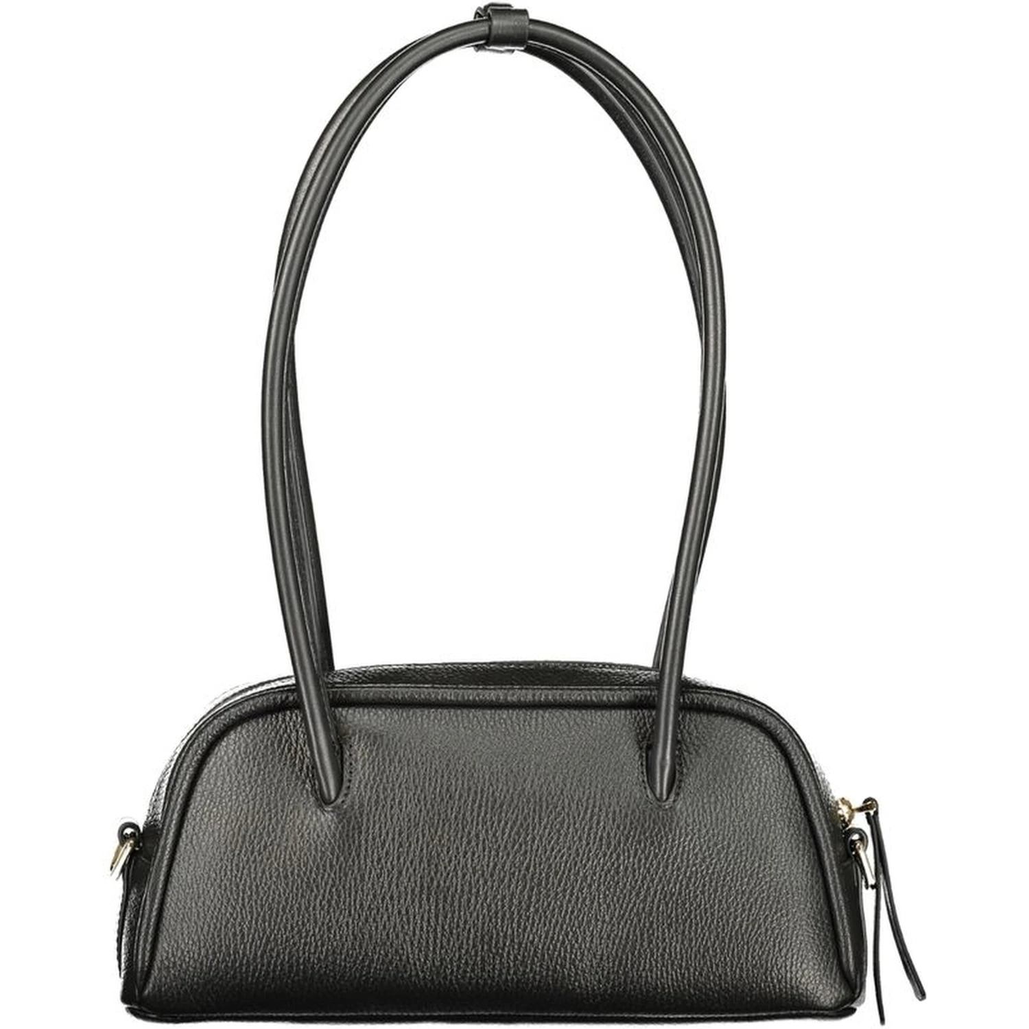 Black Leather Women's Handbag