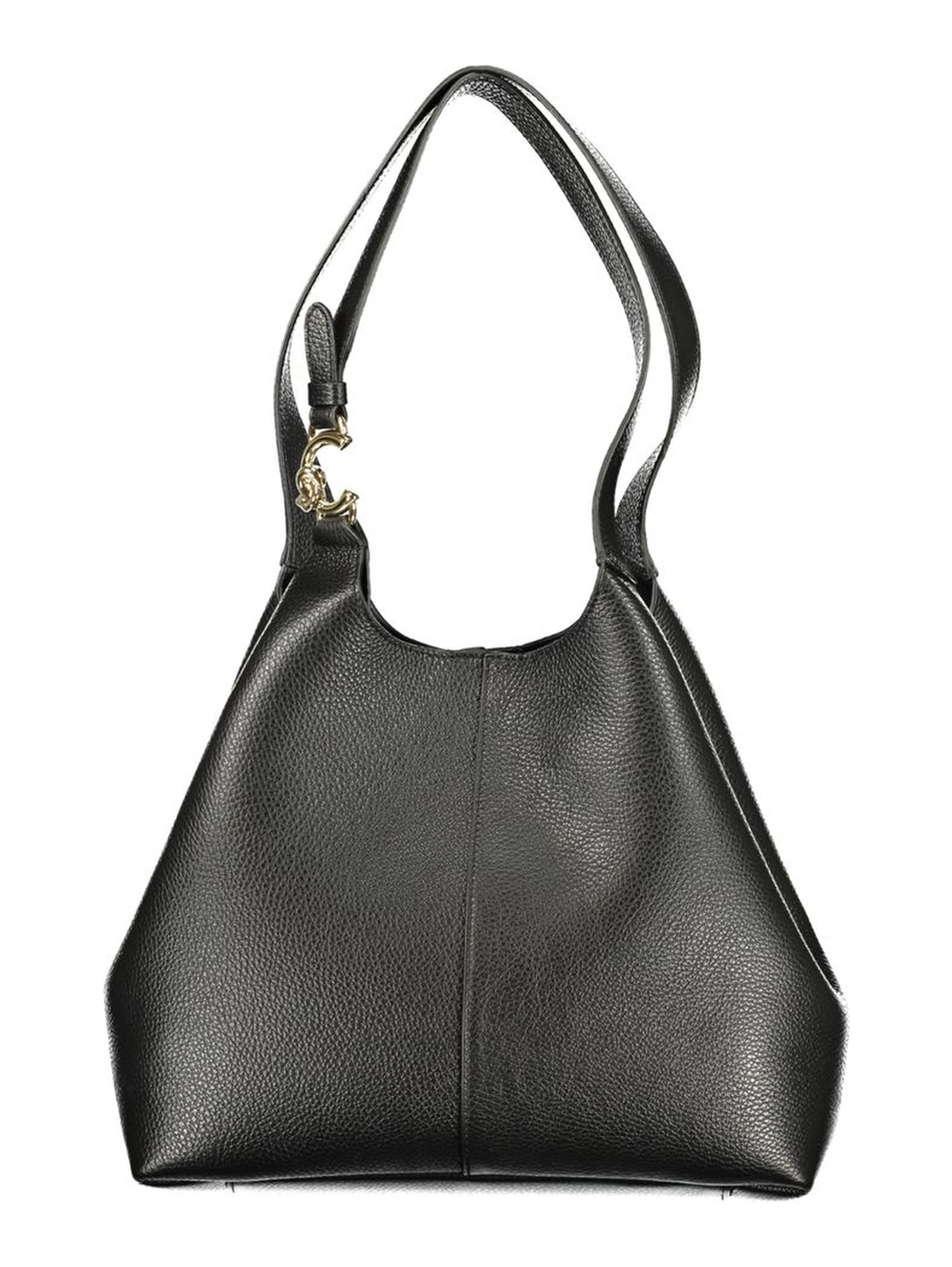 Black Leather Women Handbag