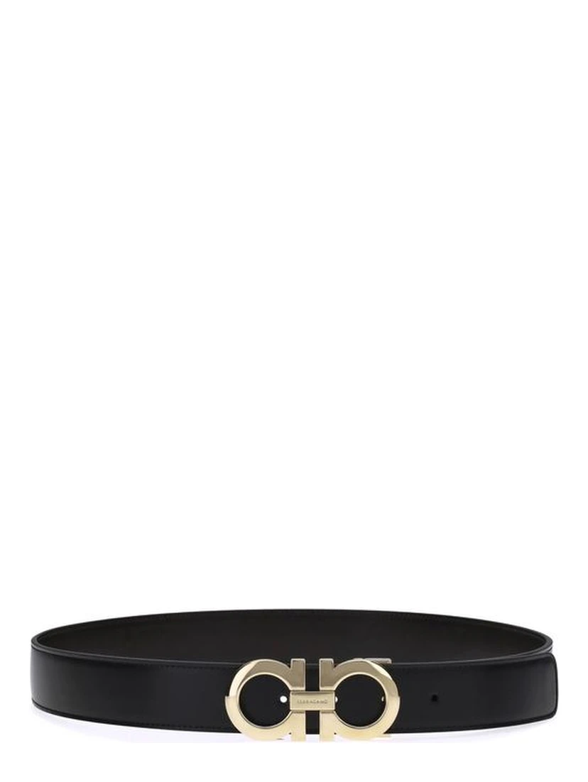 Black Calf Leather Bos Taurus Regular Belt