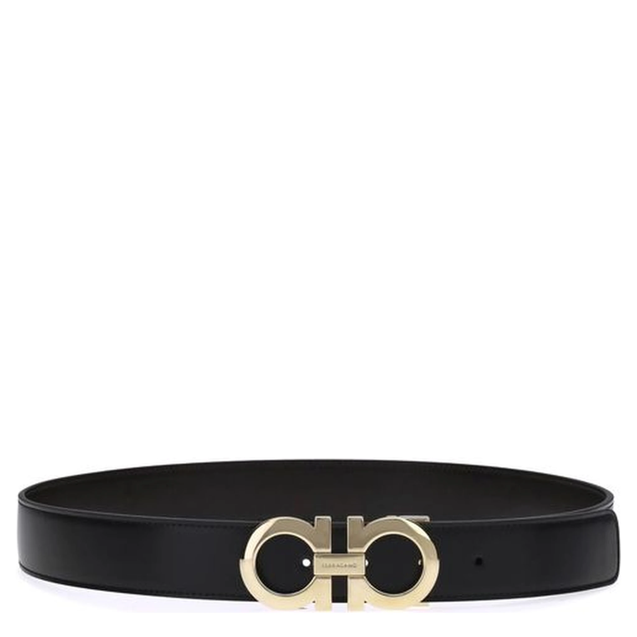 Black Calf Leather Bos Taurus Regular Belt