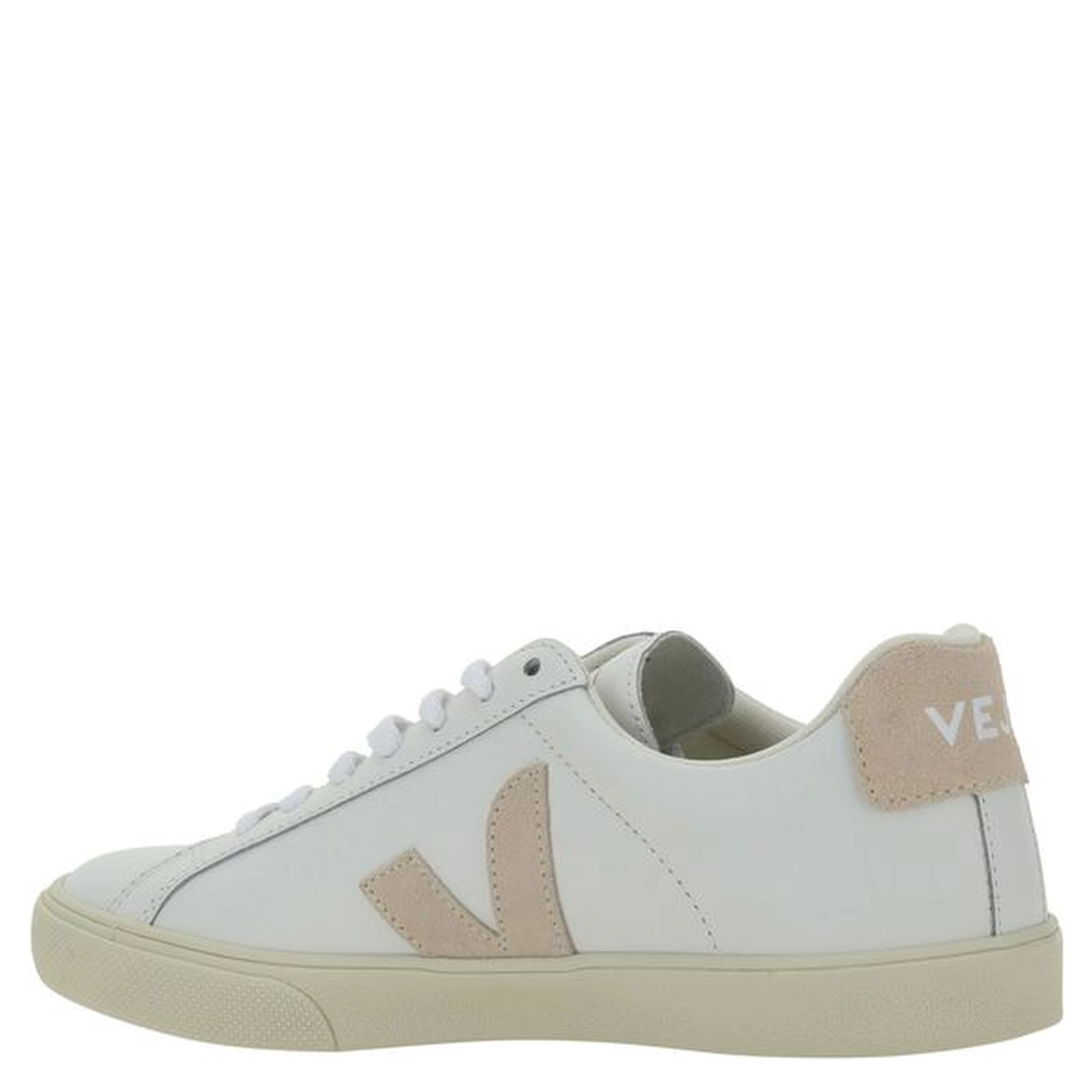 White Calf Leather Bos Taurus Sneakers