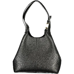 Black Leather Women Handbag