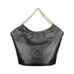 Black Leather Women Handbag