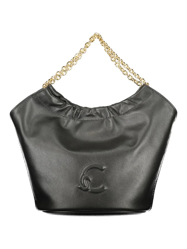 Black Leather Women Handbag