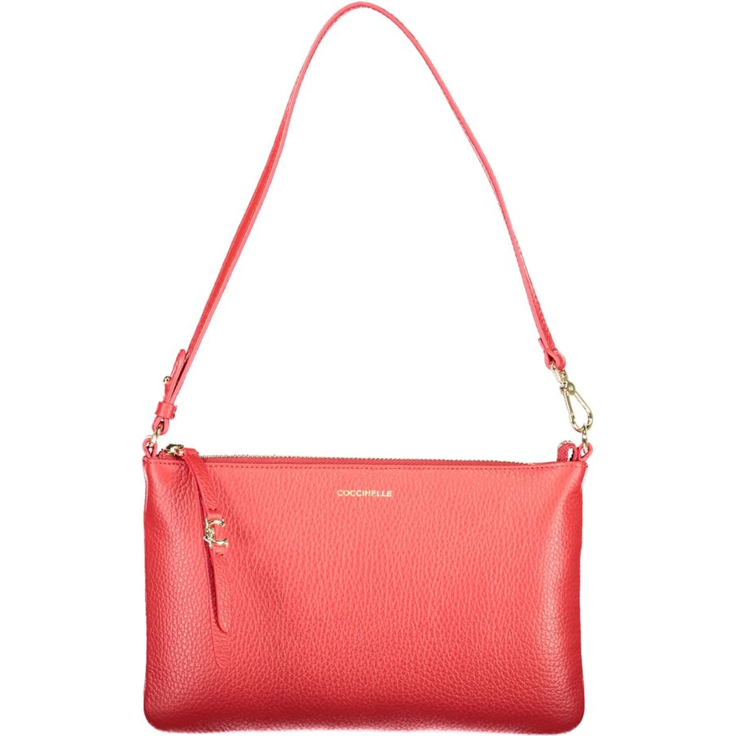 Red Leather Women Handbag
