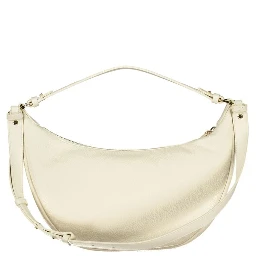 White Leather Women Handbag