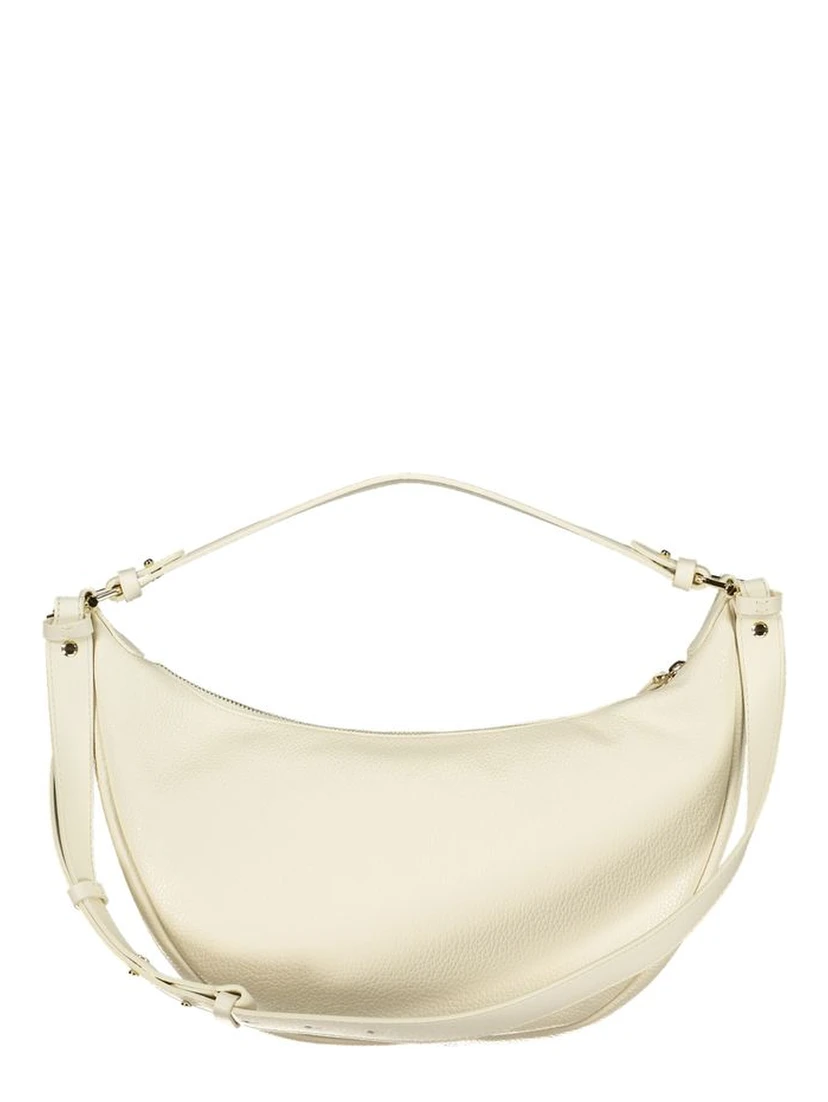 White Leather Women Handbag