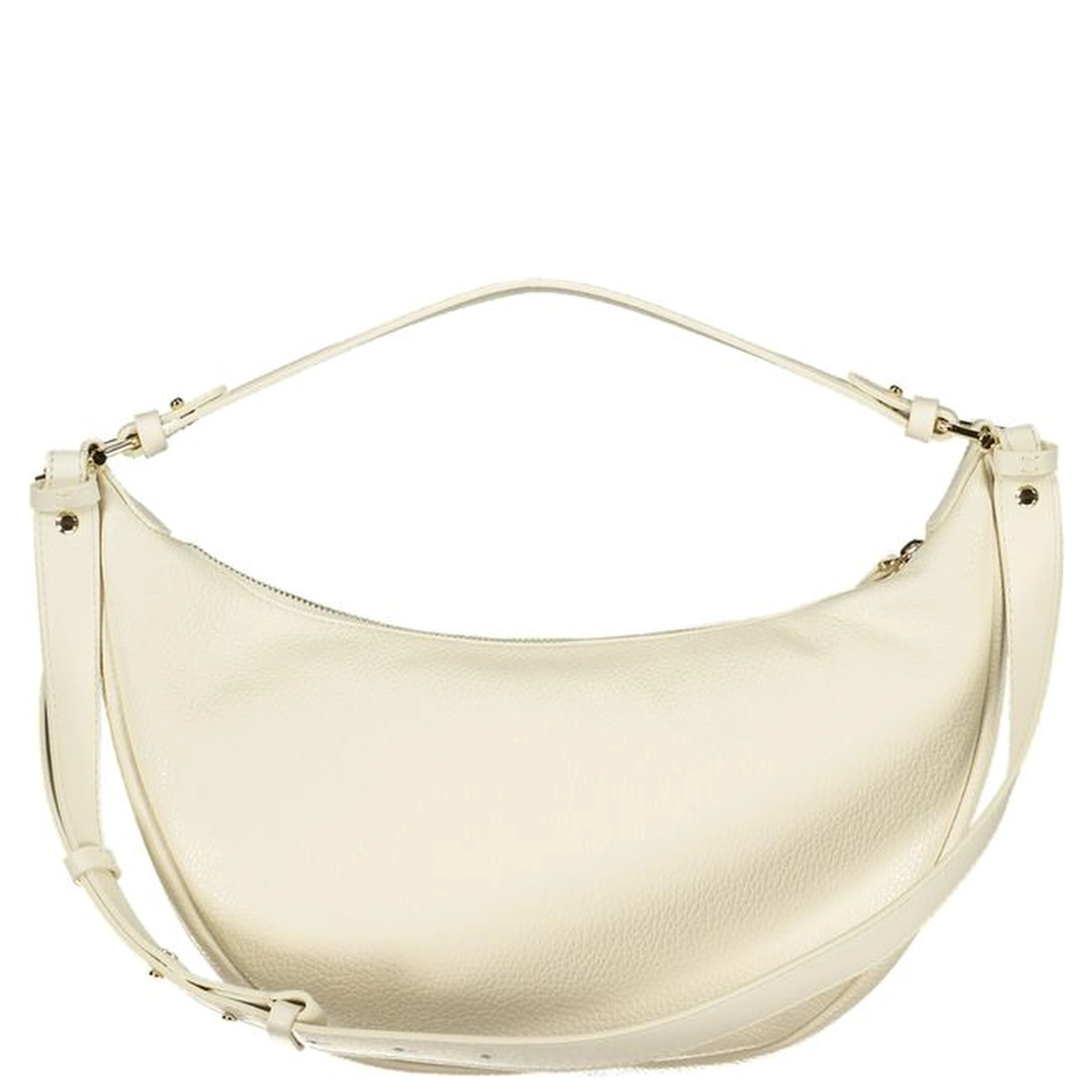 White Leather Women Handbag