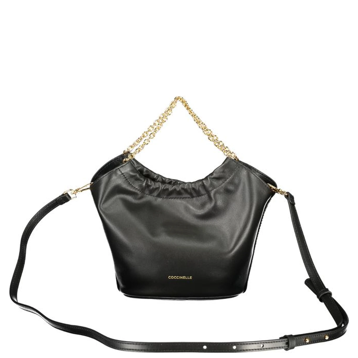 Black Leather Women Handbag