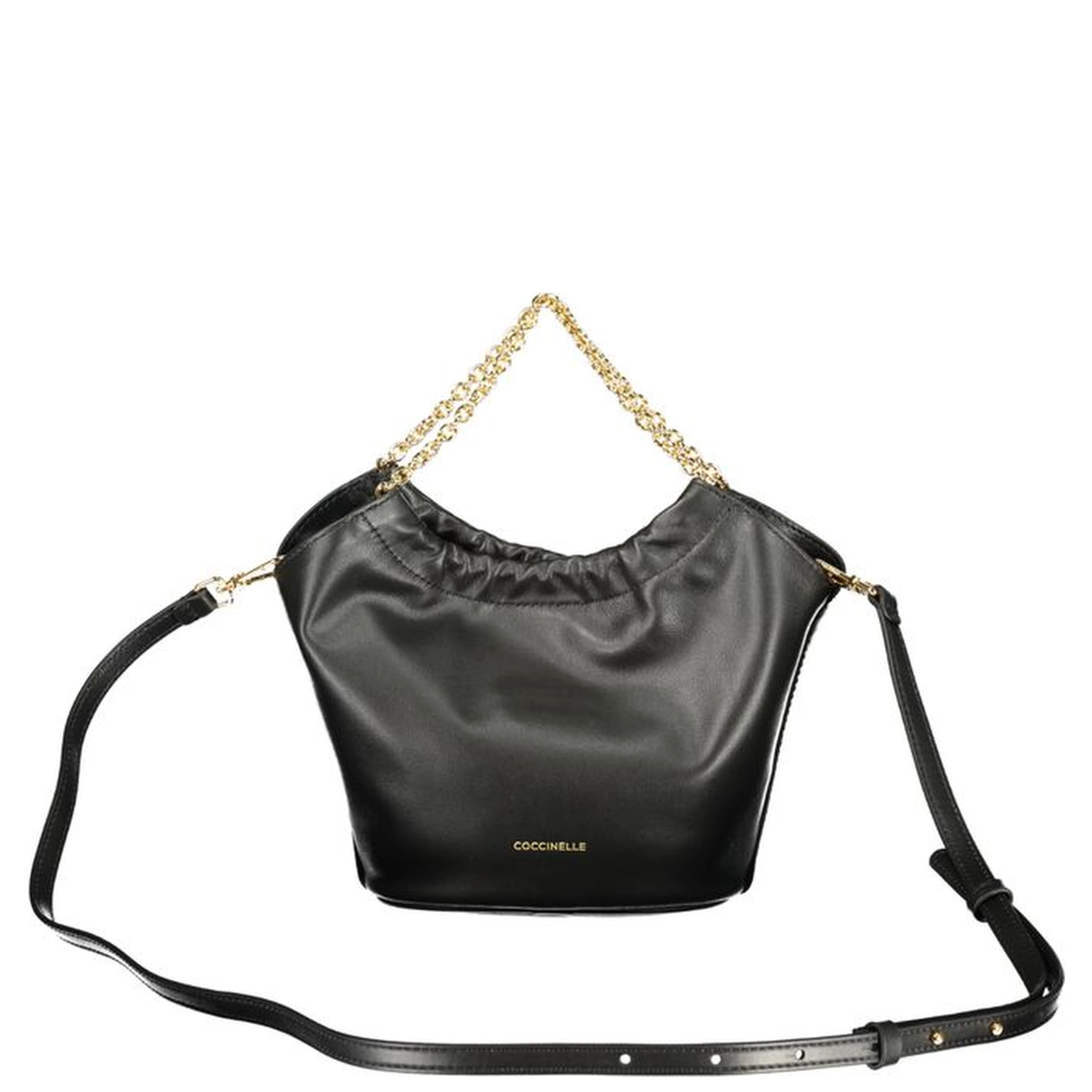 Black Leather Women Handbag