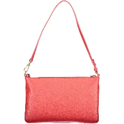 Red Leather Women Handbag