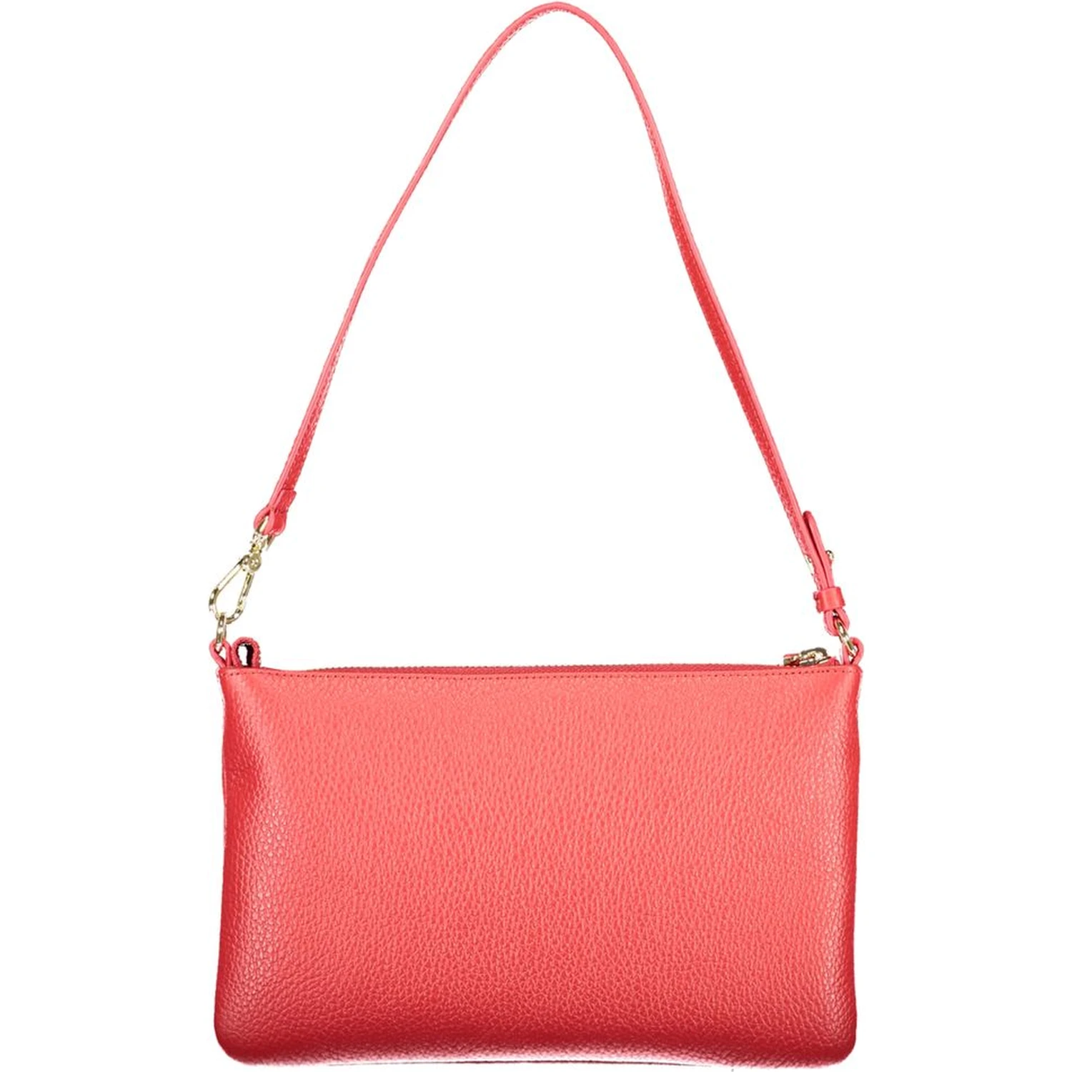 Red Leather Women Handbag