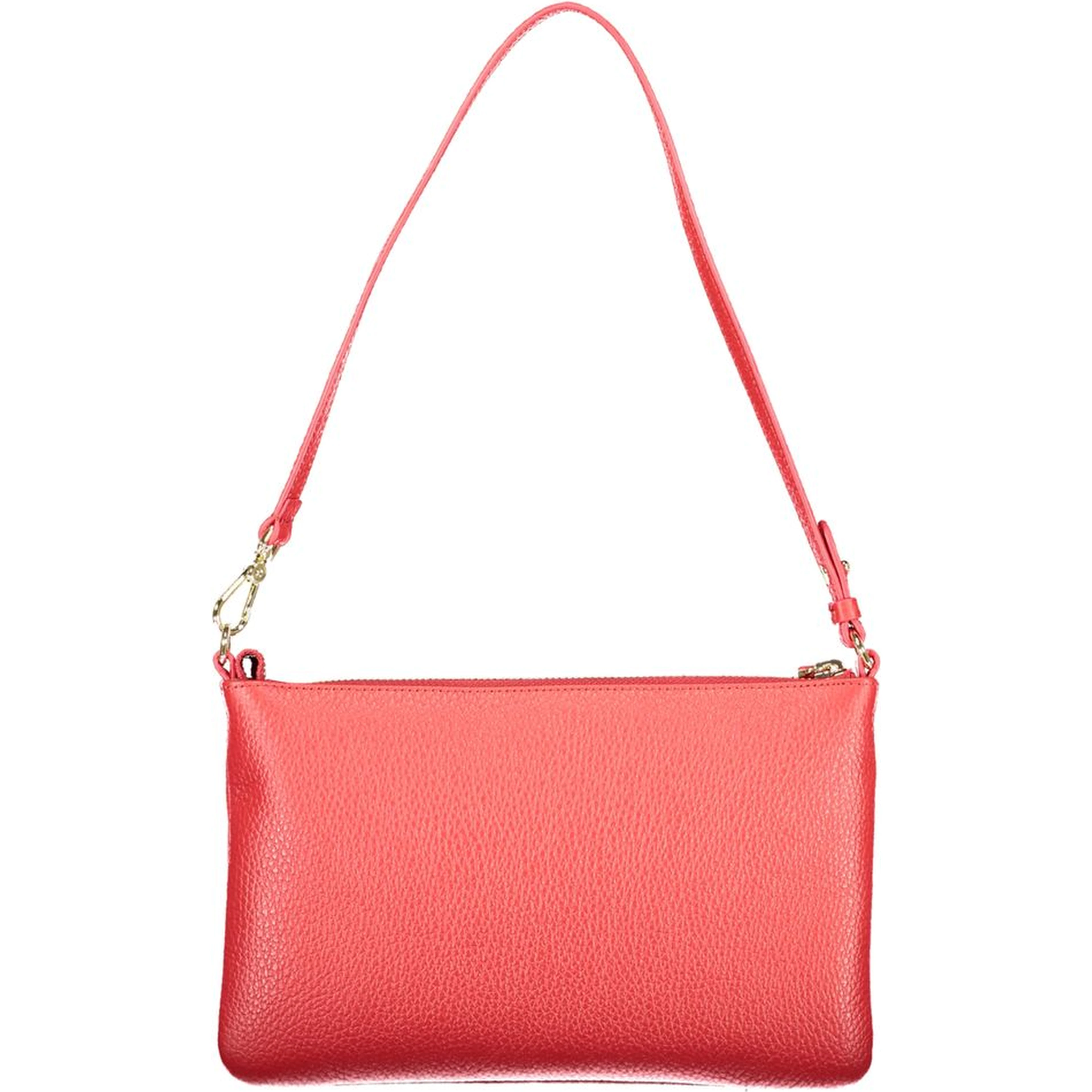 Red Leather Women Handbag