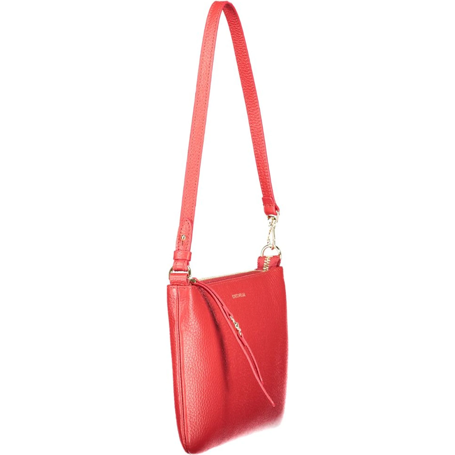 Red Leather Women Handbag