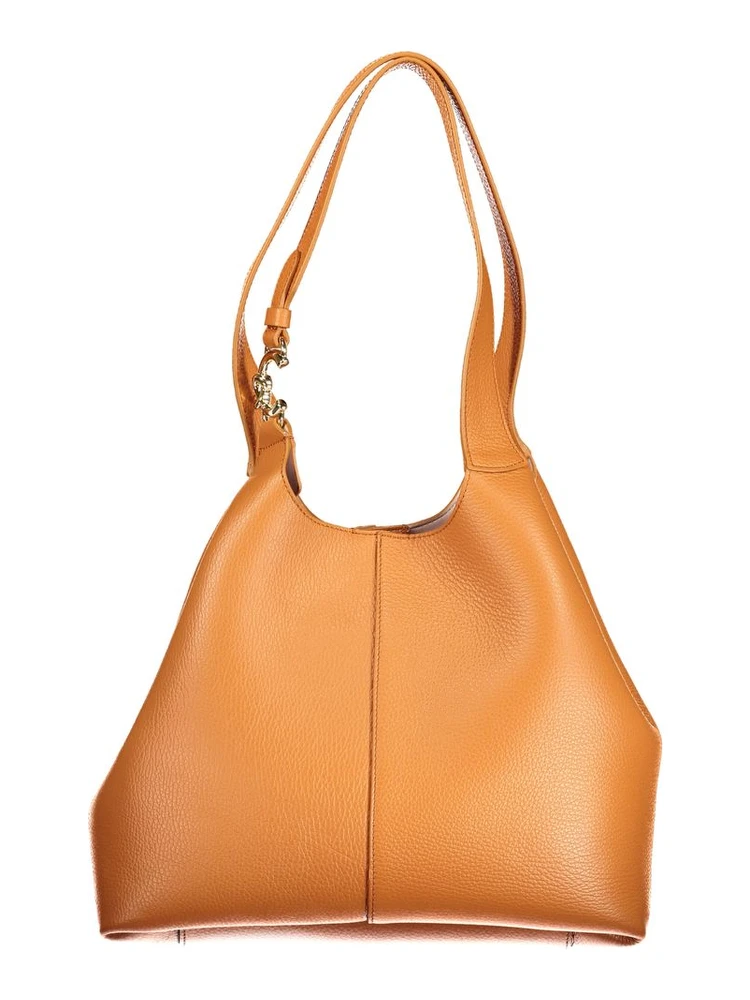 Arancione Pelle Woman Bag