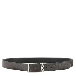 Black Calf Leather Bos Taurus Regular Belt