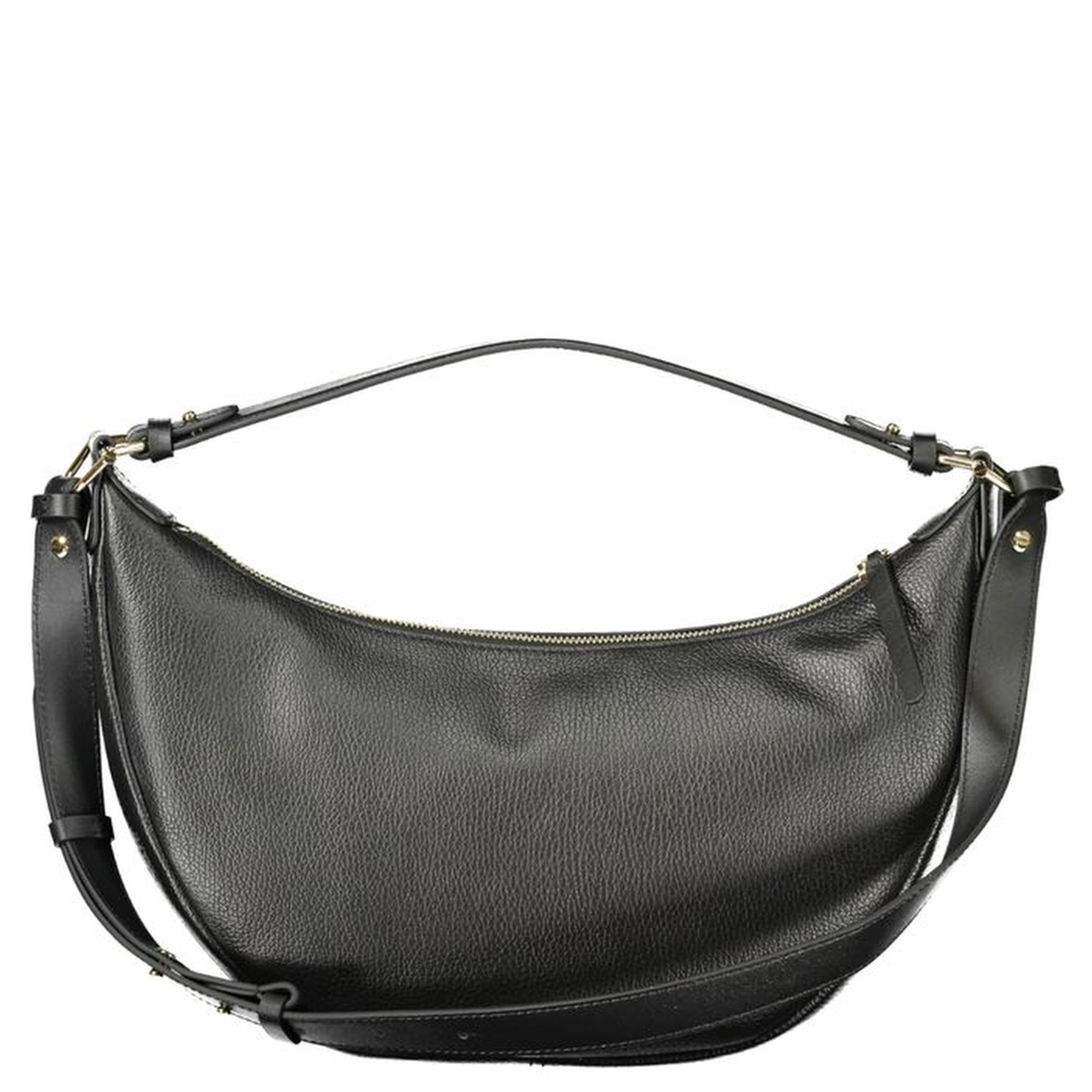 Black Leather Women Handbag