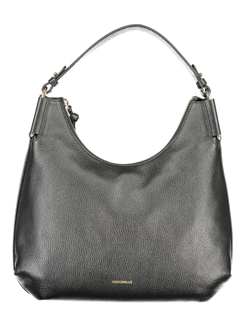 Black Leather Women Handbag