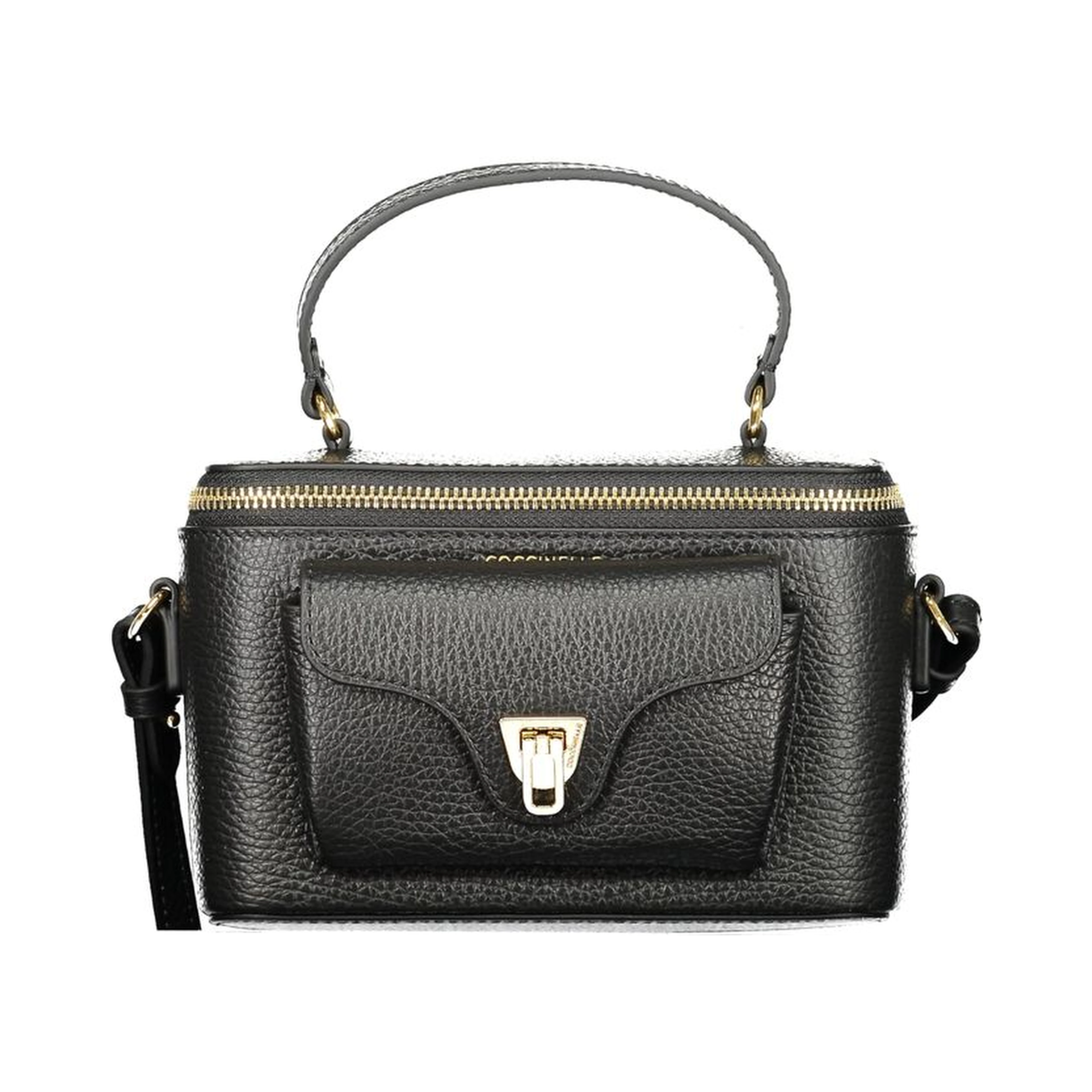 Black Leather Women Handbag