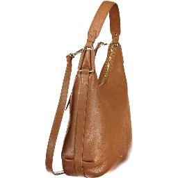 Marrone Pelle Women Handbag