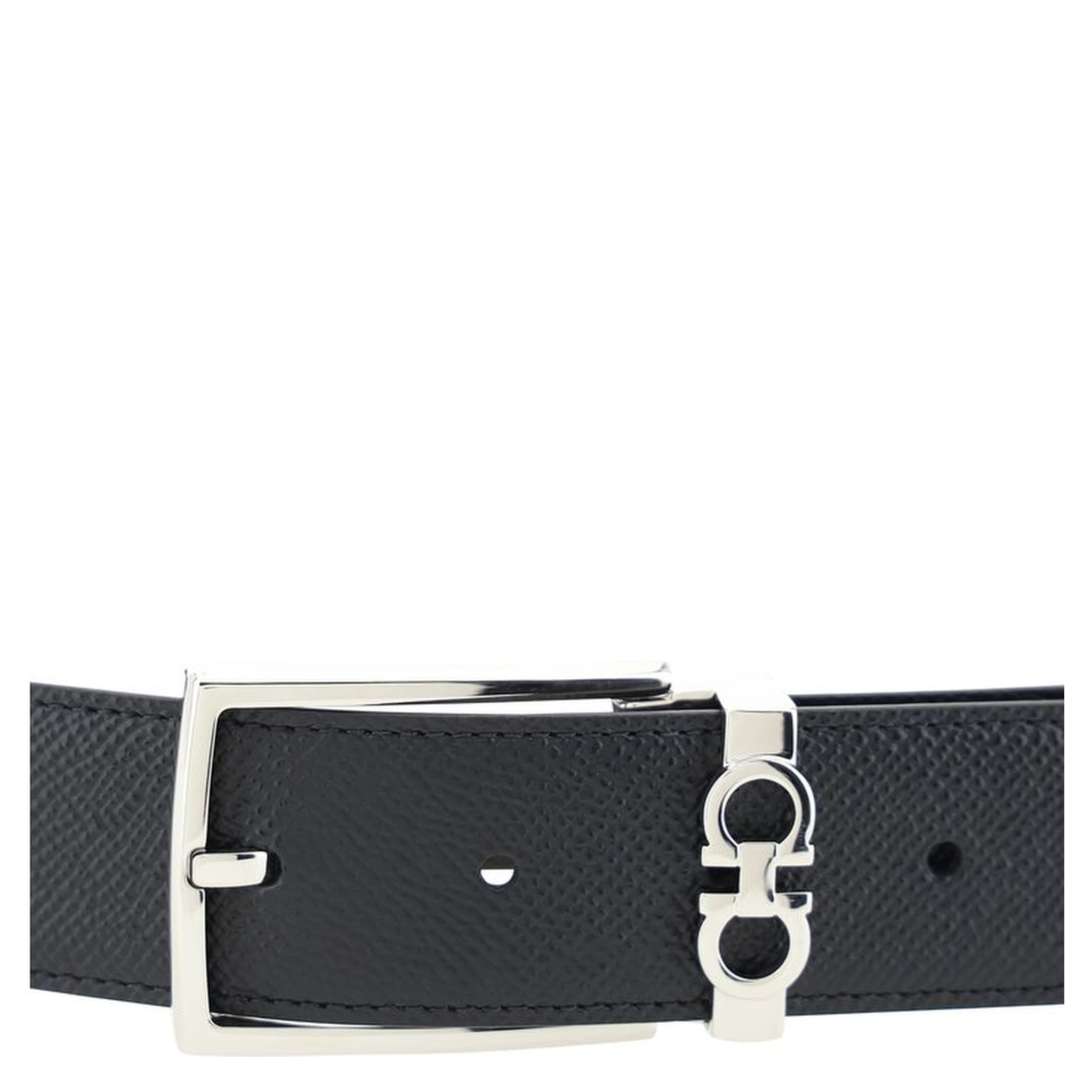 Black Calf Leather Bos Taurus Regular Belt