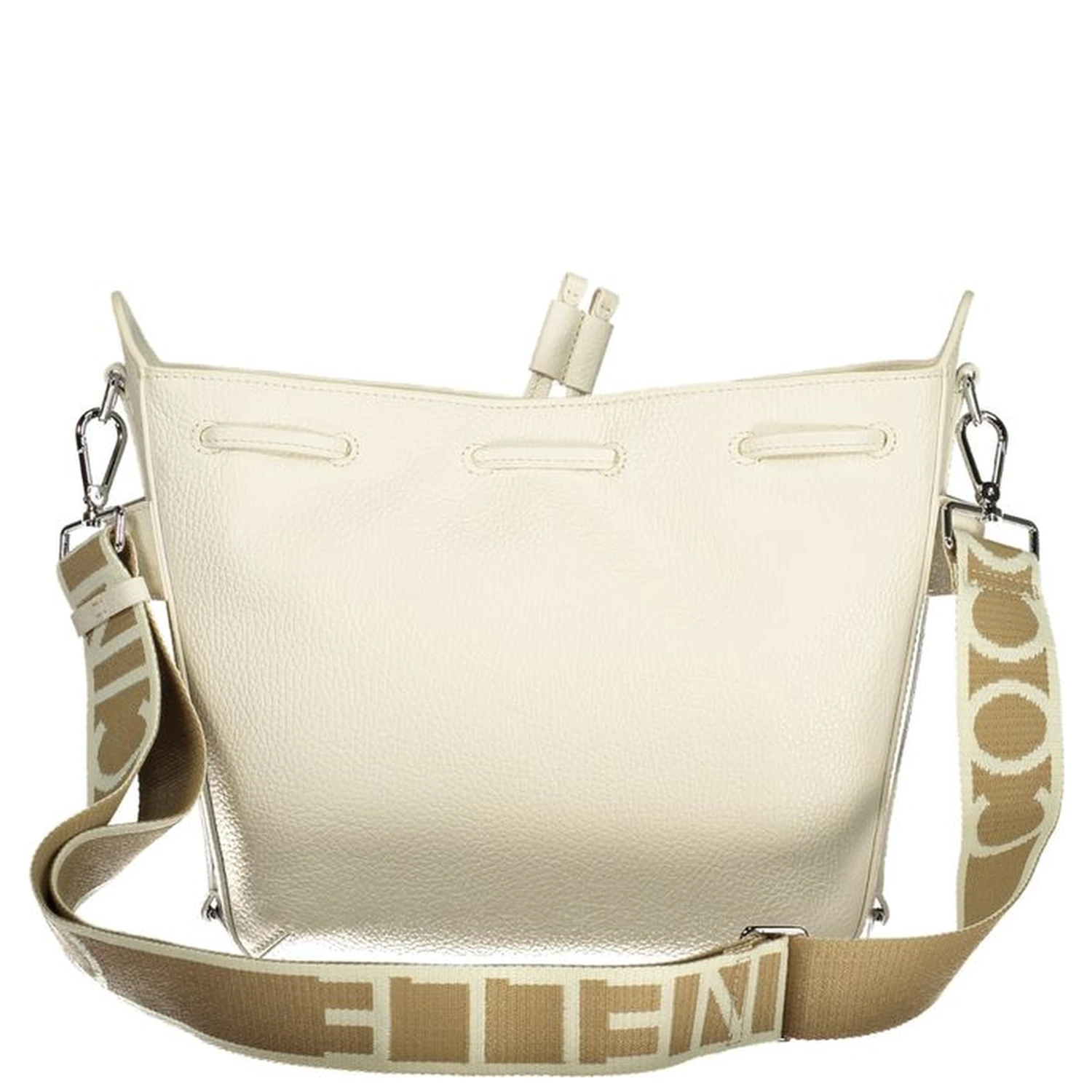 White Leather Women Handbag