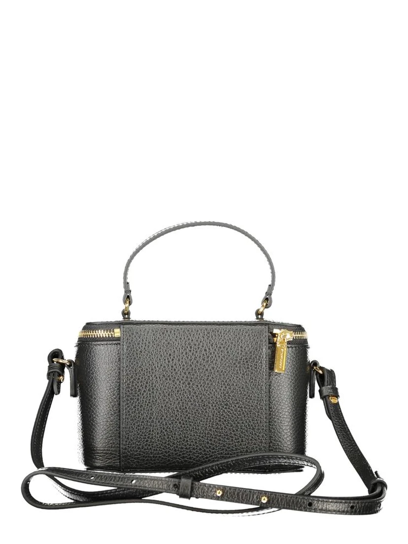 Black Leather Women Handbag